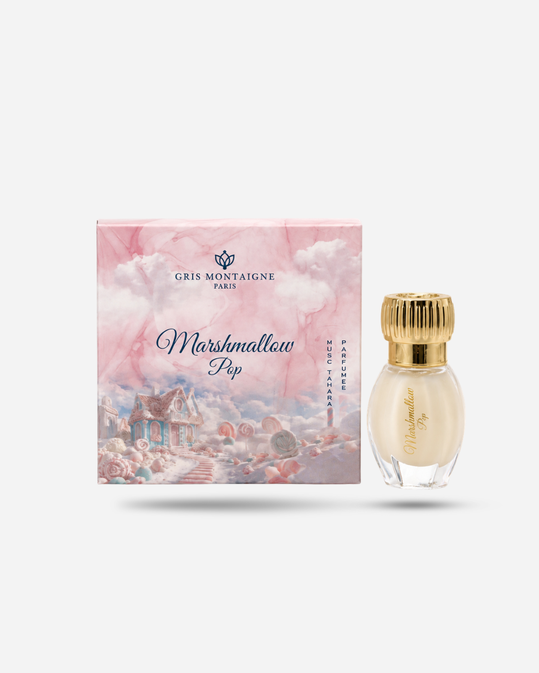MUSC TAHARA MARSHMALLOW POP - Gris Montaigne